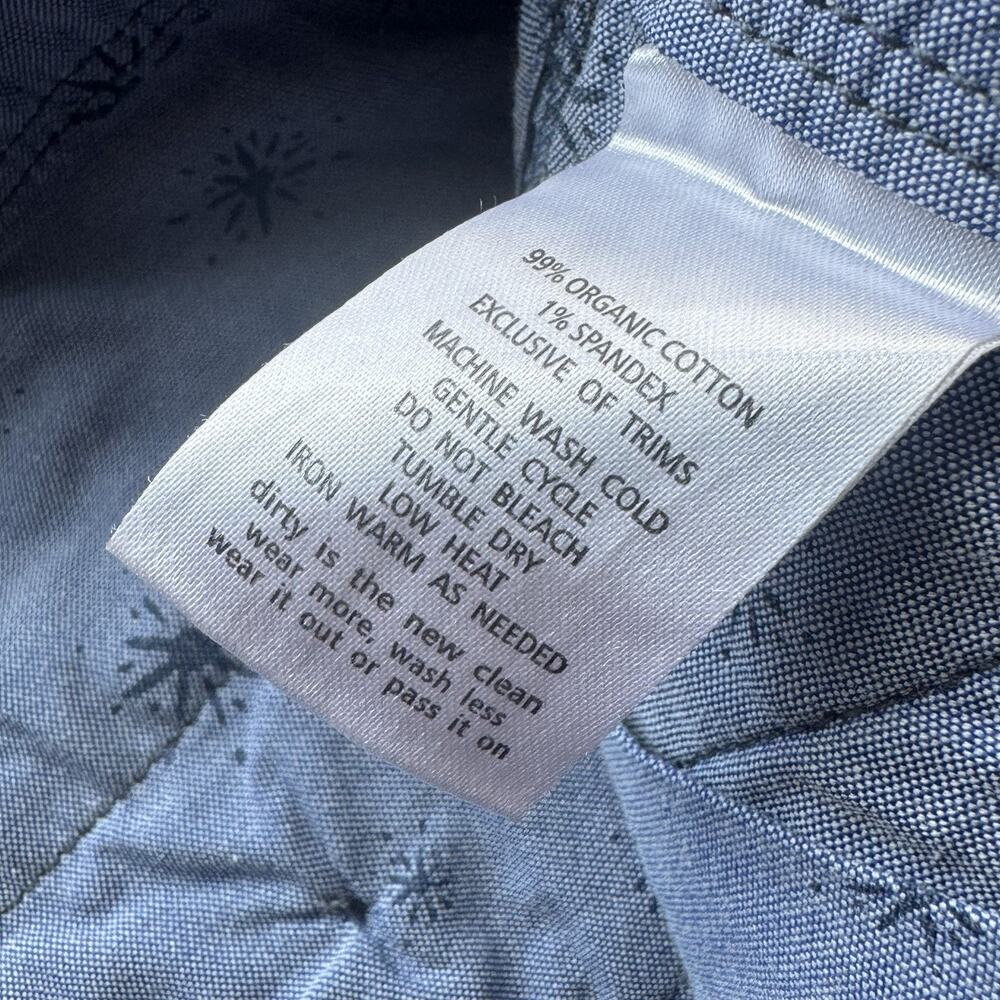 Toad & Co. Organic Cotton Straight Pants Gorpcore Hiking Outdoor Gray 8 Granola - Picture 8 of 8